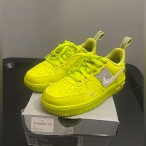 Nike Kids' Bright Yellow Sneakers